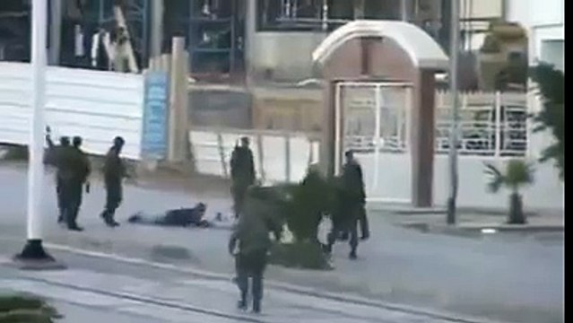 Tunisian Army VS Ben Ali's Gangs - Mourouj, Ben Arous