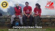 Choquequirao Trek desde Argentina, Trekking Choquequirao con ENJOY PERU HOLIDAYS