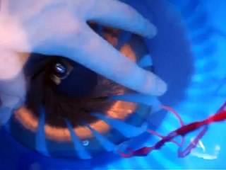 Rodin coil plays music under water