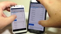Motorola Moto X vs Samsung Galaxy Note 2 Which Is Faster Better Benchmark AT&T