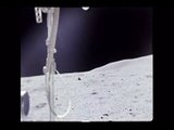 Moon Hoax Apollo 16 : Ceiling Girder is Seen in The Nevada Fake Moon Bay
