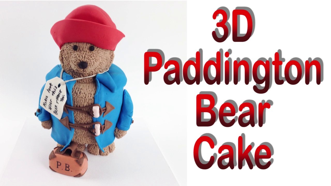 How to make a Paddington Bear cake
