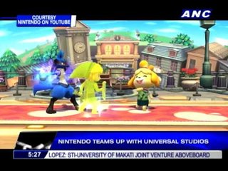 Nintendo ties up with Universal Studios