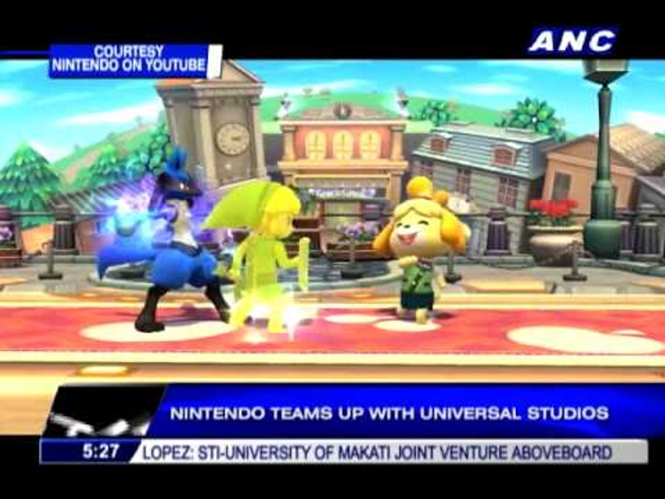 Nintendo ties up with Universal Studios