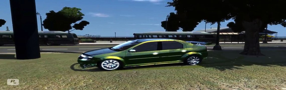 GTA IV 2008 DACIA LOGAN TUNED CRASH TESTING HD