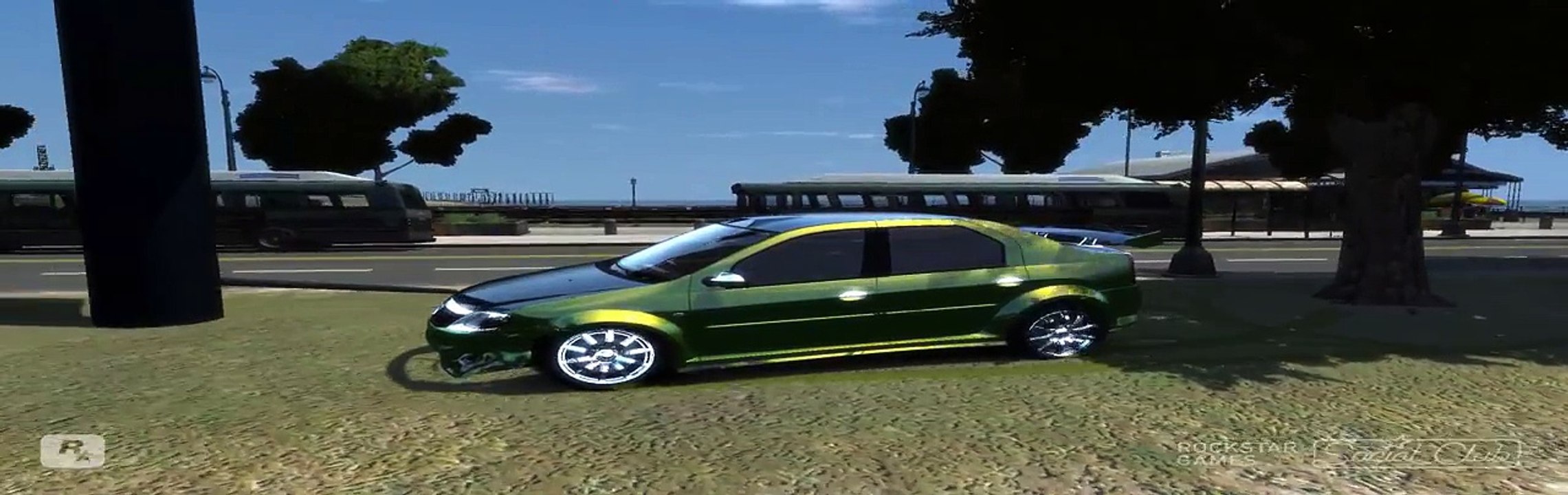 GTA IV 2008 DACIA LOGAN TUNED CRASH TESTING HD