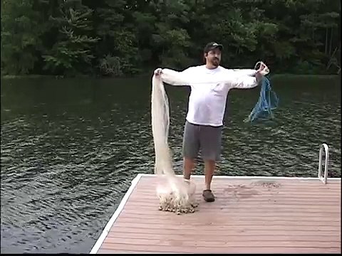 SUPER EASY Cast Net Instructions. How to Throw a Cast Net NO TEETH! CUBAN  STYLE. Team Old School - video Dailymotion