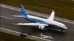 Boeing 787 First Flight landing video at Boeing Field