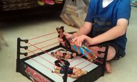 Blake's WWE wrestling figures match