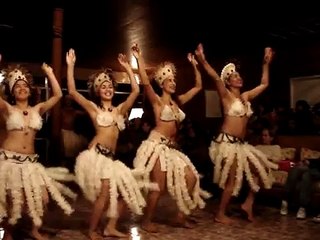 Easter Island Kari Kari Dancers