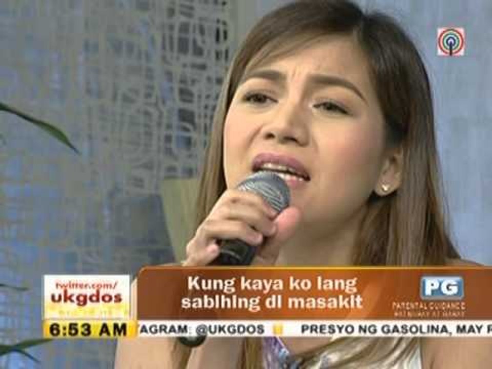 Kyla sings "Dito Na Lang" on UKG