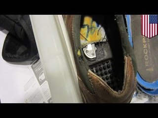 Detroit man arrested with knife hidden inside shoe at airport