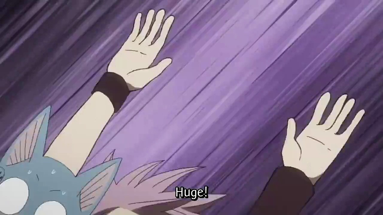 "Énorme ! Énorme ! Énorme ! Énorme ! Petit ! Énorme !"