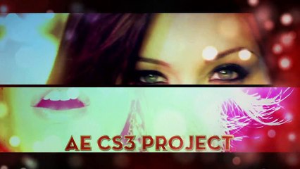 After Effects Project Files - Red Sparkle Fashion Project - VideoHive 3584396