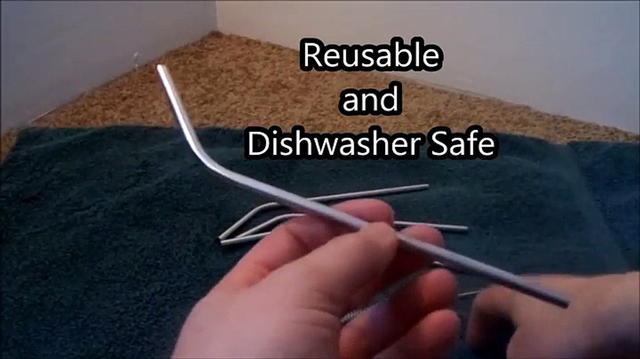Basily Stainless Steel Straws - Add Elegance and Class to Any Beverage