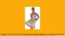 Ninimour- Fashion Retro Maxi Hippie Boho Paisley Print Summer Sun Dress Casual Review
