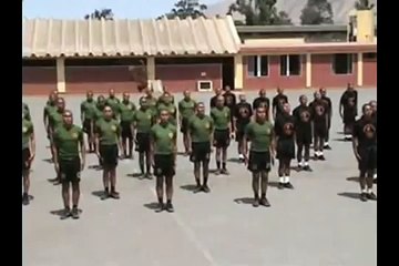 GIMNASIA BASICA DE COMBATE EJERCITO PERUANO