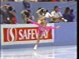 Tonya Harding 1991 Skate America SP