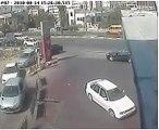 اغرب حادث سيارات في الأردن