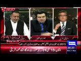 Intense Fight between Mehmood Ur Rasheed PTI amp Danyal Aziz PMLn in LIVE Show