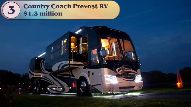 Top 5 Most Expensive Motorhomes/RV/Recreational Vehicles In the World 2013
