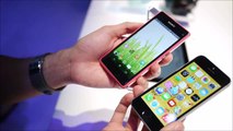 Sony Xperia Z1 Compact vs Apple iPhone 5s first look