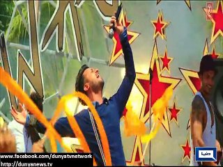 Dunya News - Tiger Shroff promotes new video from upcoming film