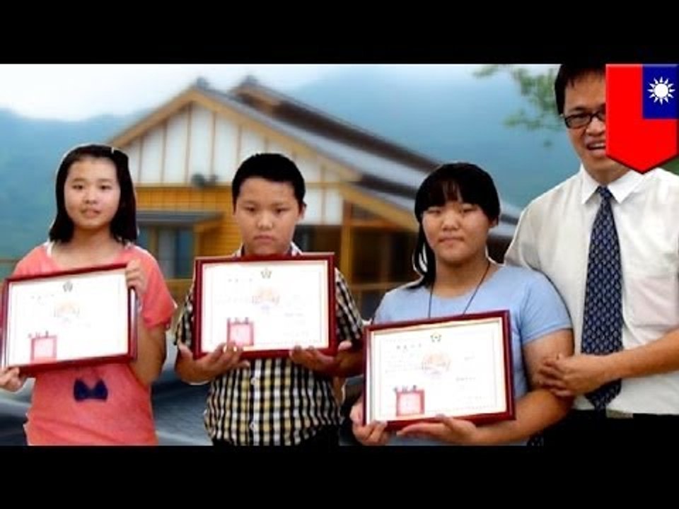 Students returned and graduated six years after school destroyed in a typhoon disaster