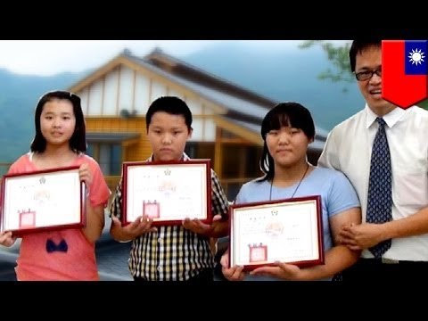 Students returned and graduated six years after school destroyed in a typhoon disaster