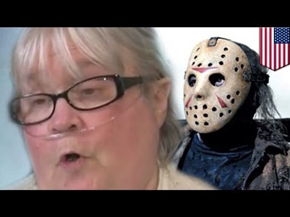 Heroic old lady attacks home intruder with back scratcher, and wins