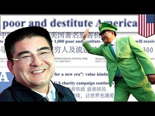 Crazy Chinese man: Lunch for 'poor and destitute Americans' from 'most charismatic philanthropist'