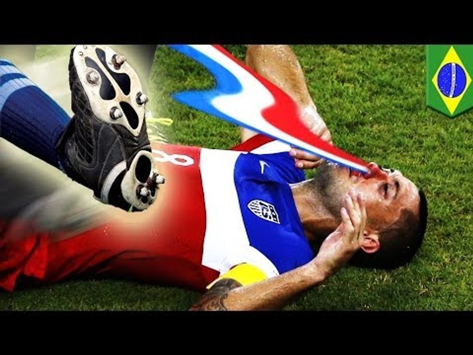 US Ghana World Cup 2014 goals and highlights animated by Taiwan