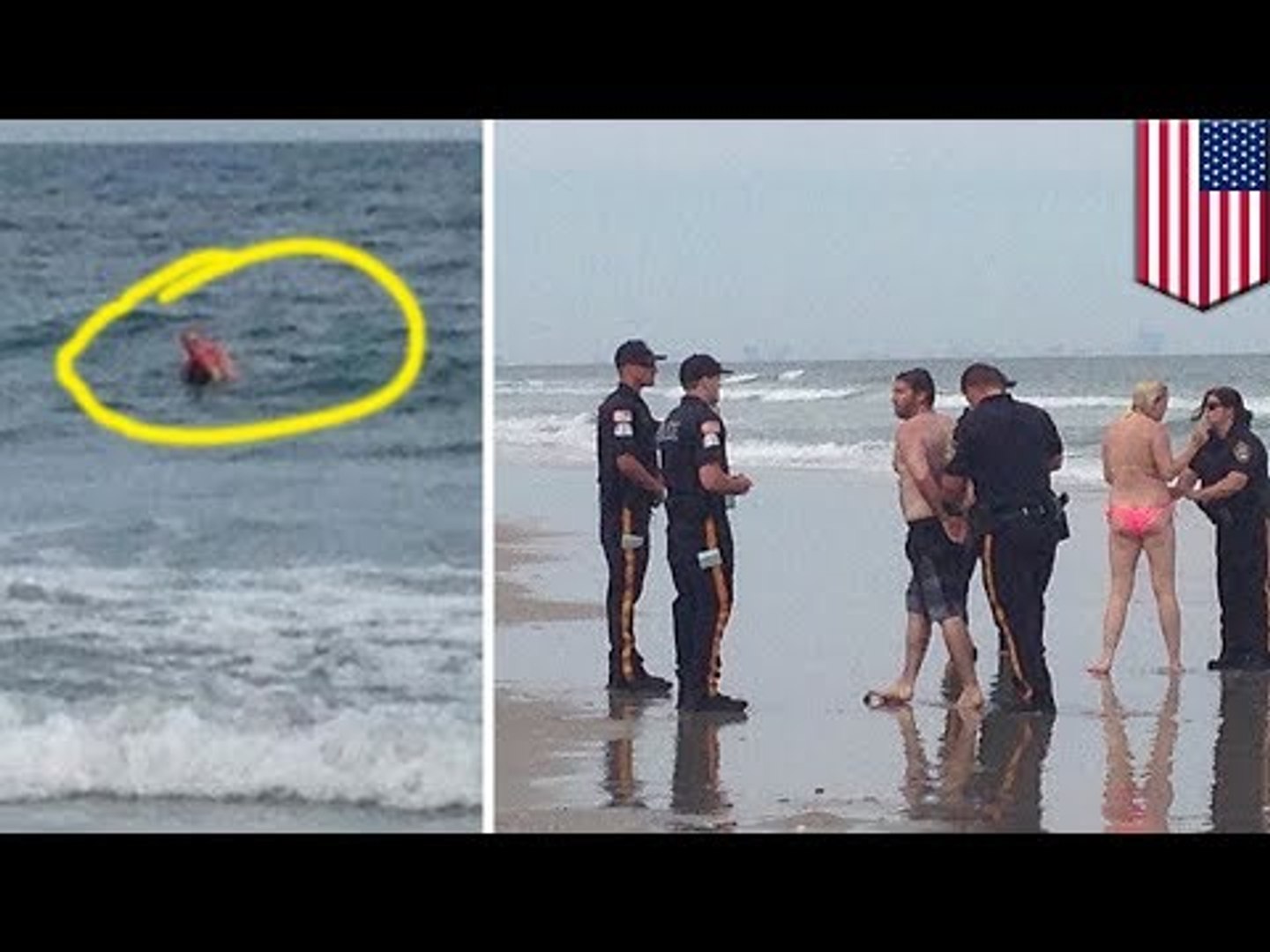 sex in ocean at Jersey Shore beach pic