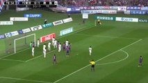 Jリーグ FC東京vs鹿島アントラーズ 東慶吾ハンドがバレてゴールならずイエローカード