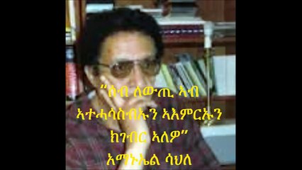 Mr Amanuel Sahle Interview