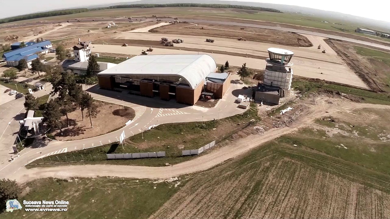 Aeroportul “Ştefan cel Mare” Suceava (filmare aeriană)