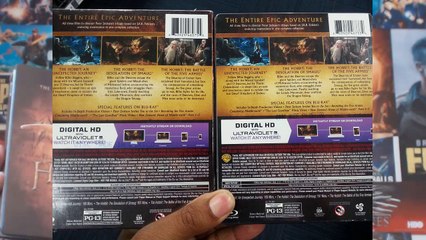 The Hobbit Trilogy Bestbuy Exclusive Steelbook Unboxing & Review
