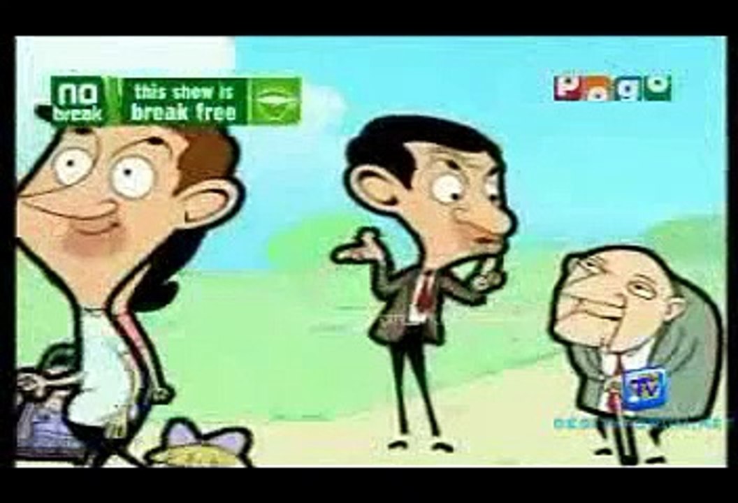 Mr Bean (Cartoons) - The statue