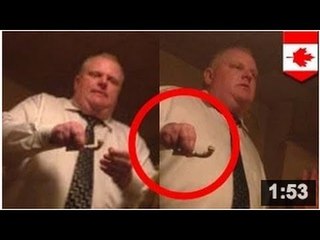 Le maire de Toronto, Rob Ford a du mal à arrêter le crack