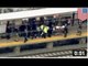 4 blessés par des morceaux de corps d'un passager heurté par un train