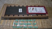 Excellent Favorite Flat Corrugated Cat Scrather pad with Box for Cats and Kittens