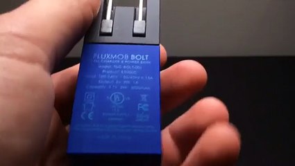 Excellent Fluxmob BOLT Portable Battery Backup and Wall Charger