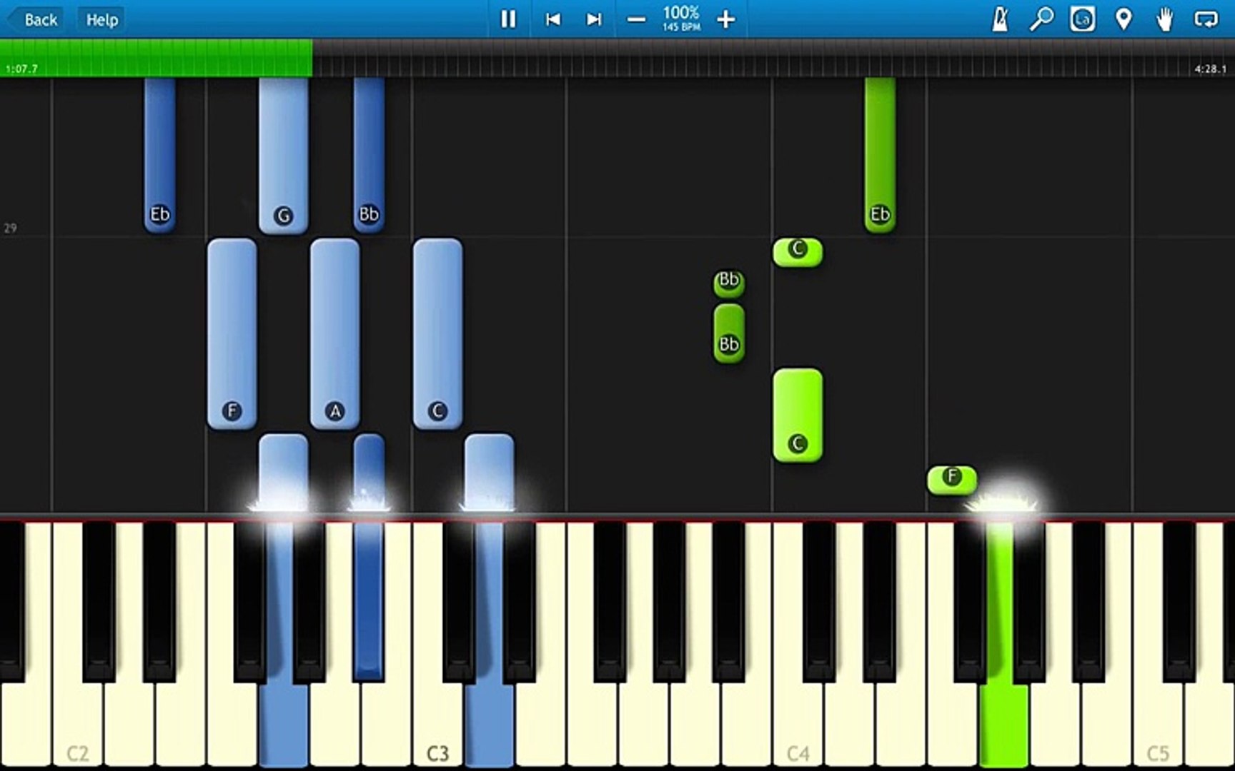 Christina Perri - A Thousand Years - Piano tutorial - Synthesia - Vidéo  Dailymotion