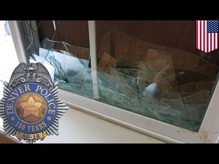 Mężczyzna próbuje włamać się do domu policjanta w biały dzień