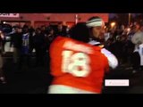 VIDEO: Lasing na Chargers fans, pinagtulungan ang isang Broncos fan!