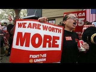 Демократическая партия США предлагает установить минимальную зарплату в $12 в час