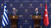 Çavuşoğlu ve Kocais Ortak Basın Toplantısı Düzenledi -2