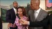 VIDEO: Michelle Obama at LeBron James, nag-dunk sa likod ni Dwayne Wade!