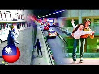 Sikat na coach, nalasing at nag-roller-skating sa highway sa Taiwan!