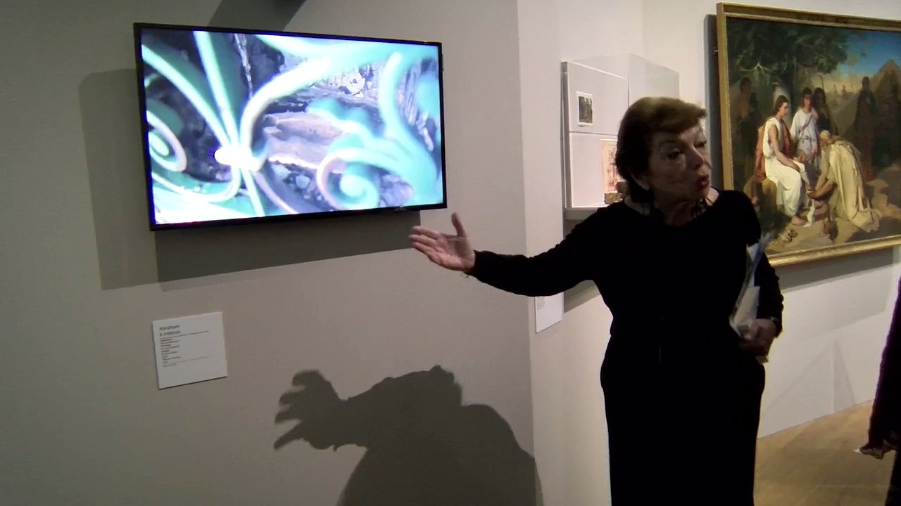 Visite guidée par Leila Shahid, ancienne déléguée générale de l’Autorité Palestinienne à Paris et ancienne ambassadrice de la Palestine auprès de l'Union Européenne